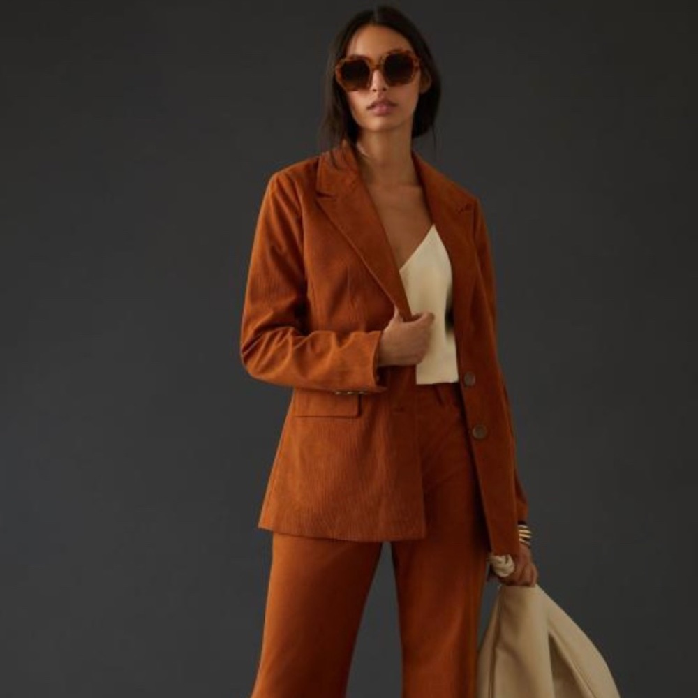 Avec Les Filles Corduroy Blazer